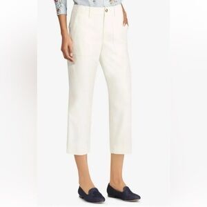 Polo by Ralph Lauren Cream Cropped Pants